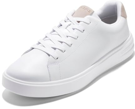 Cole Haan Men's Grand+ Court Sneakers, Optic White/Optic White, 9-M US