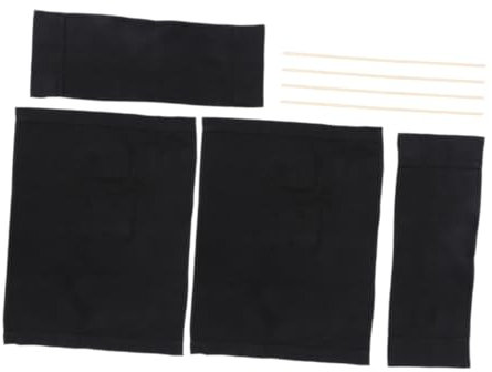 JEWEDECO 2 Sätze Ersatz Segeltuch Für Klappstühle Sitzbezug Aus Segeltuch Für Campingstühle Ersatzzubehör Für Outdoor-stühle
