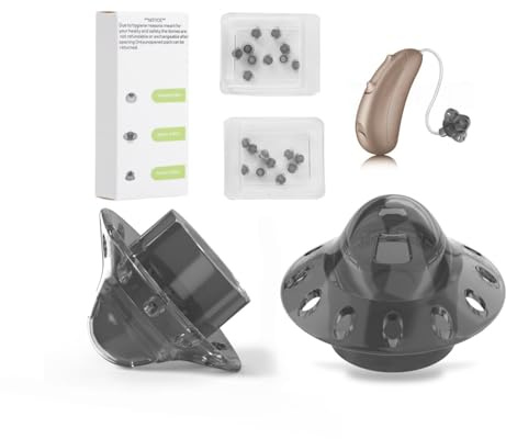 Phonak Domos, 20 piezas Phonak Open 4.0 Dome Phonak Accesorios para Phonak Audeo Marvel Paradise Lumity Accesorios (cúpula abierta 4.0 pequeña 0.27 pulgadas = 7.5 mm)
