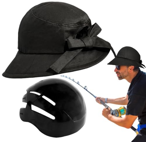 Casco para mujer adulta, casco de bicicleta portátil para mujer con protección solar, ancho bordes ligero extraíble a prueba de viento para senderismo, camping, deporte diario
