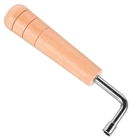 Kisangel Förmiger Schraubenschlüssel für Leierharfen Stimmhebel aus Holz Stimmschlüssel für Saiteninstrumente Stimmkurbel für Harfen Stimmwerkzeug für Autoharfen
