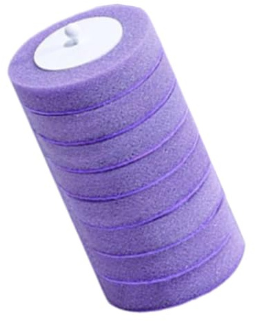 Cabezales de recambio de cepillo de inodoro con detergente integrado, herramienta higiénica de limpieza de inodoros, instalación sencilla para un fácil uso, limpiador de tazones