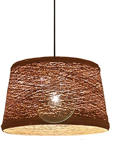 ksxnkhk Twine Metal Chandelier from Northern Europe The Decorative Lights of Wabi-sabi The Hollowed Out Antique Lantern lampshade for Hand Weaving Illumination Used for Ceiling Hanging Lam