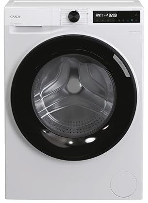Candy ProWash 500 BR 410BL8-S, Lavadora 10 KG, 1400 RPM, Display Digital, Conectividad WIFI, 16 Ciclos, Motor Inverter SpeedDrive, Inicio Diferido 24H, Bloqueo Infantil, 72 DB, Blanco
