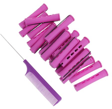 Ipetboom Barre à Friser Manuelle pour Cheveux de Coiffure Simple et Pratique pour Usage Domestique ou Voyage Couleur Aléatoire