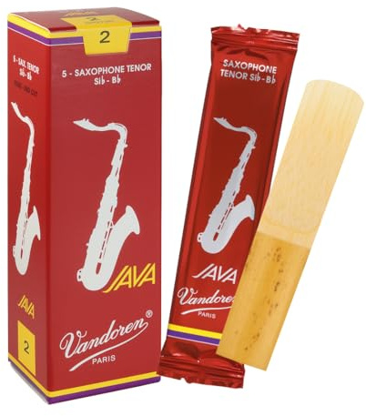 Vandoren Blatt Tenor Saxophon Java Filed Red Stärke: 2