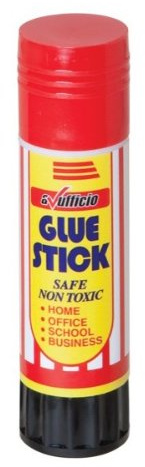 Colla Stick 8 Gr, Non Tossica, Adatta Anche per Bambini, Confezione da 12 Pezzi