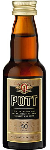 Pott Rum 40% vol. 25x0.04l
