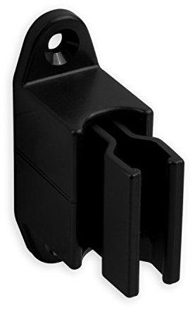 DIWARO® Kurbelhalter | verstellbar | für 12-17 mm Kurbeln | Kunststoff | schwarz | Kurbelstange | Rolllade | Jalousie | Rollo