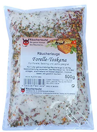 Räucherteufel Räucherlauge Forelle-Toskana 500g, Räucherlake