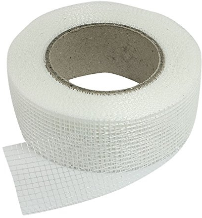 Selbstklebendes weißes Fiberglas-Netzband für Risse und Löcher