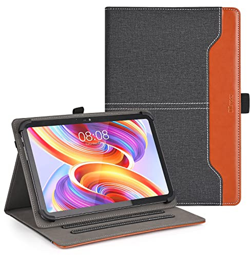 Coque Universelle pour Wqplo Tablette 10 Pouces/Simplori/MUISOO/Hasskya/Yicty/Aobante, Popux U11/UJJ Tablette 11 Pouces/TABWEE/VekfulPC/Teclast/Blackview/Doogee, Étui Housse pour Tablet 10-11, Noir