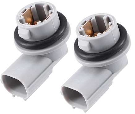 Partuto Side Marker Light Holder - for Honda Civic 16-21 Plastic Gray - 2 Pcs