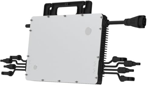 Hoymiles HMS-1600-4T Micro Inverter for Four Solar Modules 1600 Watt with Optional WiFi for Balcony Power Plant (Tax Rate: 0% According to § 12 Paragraph 3 UStG)