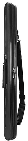 Yoeoefuo Angeltasche Angelkoffer Tragbare Angelgerätetasche Wasserdicht Rutenfutteral Mit Tragegriff Und Schultergurt Angeln Stange Werkzeuge Geschenk Für Vater (Color : Schwarz, Size : 65cm)