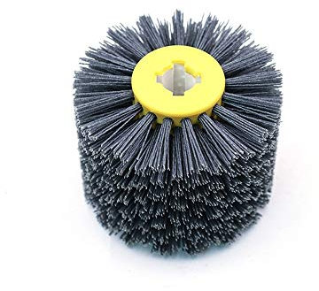Abrasives Drill Attachment, Cepillo de alambre for rueda, 1 pieza de tela de esmeril de nailon, rueda de pulido, cepillo eléctrico, accesorios for procesamiento de metales y carpintería(P180)