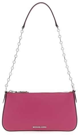 Michael Kors 32H3S8EW6L-542 MD CHAIN POUCHETTE Donna WILD BERRY Taglia TU