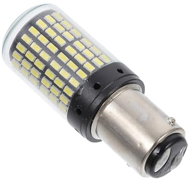 SOPOTUTU Ampoule Led Pour Voiture 1157 Ba15d 12-24v Clignotant Anti-stroboscopique Décodage Lumière Signal 144 Smd 3014 Blanche Usage Automobile Sécurité Nuit
