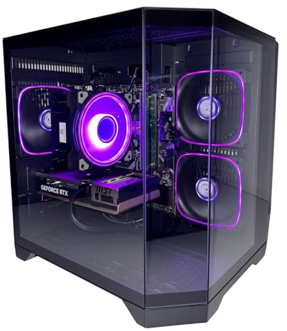 GFX LEGENDARY Gaming PC High-Performance Desktop PC - AMD R5 5600 • 32GB RAM DDR4 • RTX 3050 6GB • 1TB SSD - Fast & Smooth with RGB Case • Advanced Cooling • Windows 11 (RTX 3050 6GB, AMD R5 5600)