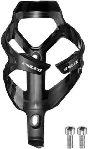 QUARKZMAN Porte-Bidon De Vélo Léger Support De Bouteille VTT Route Gravel Noir