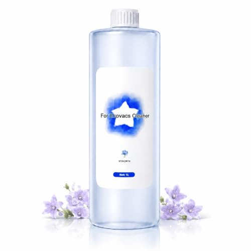 Detergente concentrato da 1 l, soluzione detergente per robot aspirapolvere Ecovacs DEEBOT, bassa schiuma, senza strisce e profumo di giacinto, per piastrelle, laminato e parquet, pulizia profonda con