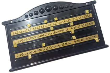 Bottone Snooker-Anzeigetafel zur Wandmontage mit mitgelieferten Aufhängesystemen für platzsparende Installation in Clubs, Spielanzeigetafeln