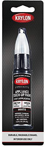 Krylon Appliance Touch Up Paint Pen, 0.5 oz, White