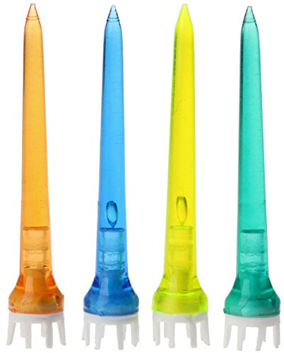 MUXSAM Assorted Plastic Golf Tees,78mm Low Friction Durable Golf Ball Tees | Crown Shape Booster, Stable Golf Accessories for Men Women,Universal Golf Course Training & Game Supplies
