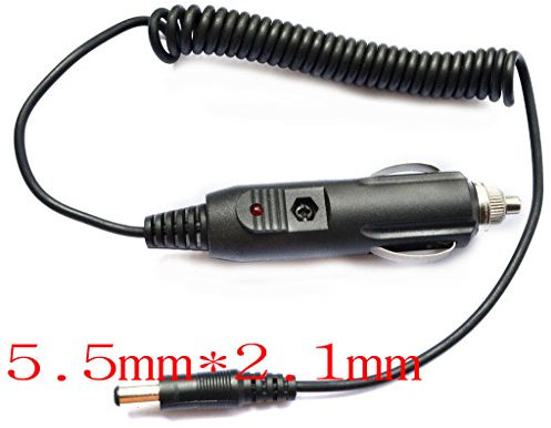 Winwill® 12V 1A Chargeur de Voiture Adaptateur Allume-Cigare 1.2M Cable 5.5mm * 2.1mm