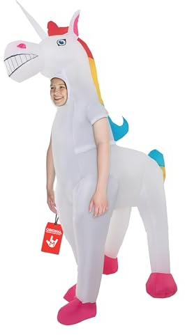 Morph Costume Gonfiabile Unicorno, Costume Gonfiabile Bambino