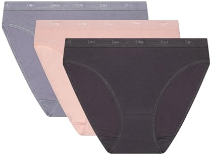 Dim Braga Les Pockets Ecodim Cotton Cómodo Mujer x3