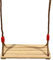 ValueHall Balançoire en Bois Balançoire Enfants Adultes Siège balançoire en Bois avec Cordes Réglables pour Arbre Aire de Jeux Extérieur Intérieur V7110A