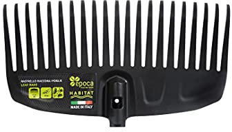 Epoca S.p.A. Rastrello raccogli foglie Habitat “Medium”, Nero