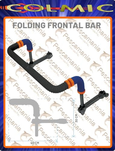 Barra Frontale Colmic + Neoprene FOLDING FRONTAL BAR