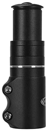 FOMTOR Lenkererhöhung Fahrrad, Fahrrad Vorbau Riser, Fahrrad Gabel Vorbau Extender, Stem Adapter, Bike Stem Fork, für 1-1/8 28,6 mm Gabel, Mountainbike, Rennrad, MTB BMX (115MM)