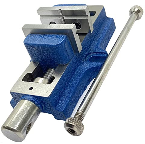2-Inch Self-Centering Machine Vice – Heavy-Duty Blue Type Engineering Bench Vice with 50mm Jaw Width – Precision Machinist Tool for Milling, Drilling, Grinding, and Workshop Use – Premium Quality