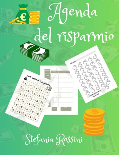Agenda organizer taccuino del rispamio: Risparmia soldi divertendoti