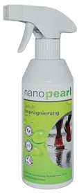 PODOROX Nanopearl Imprägnierspray 250ml – Schuh Spray für Textil & Leder – Wasserabweisender Nässeschutz, Atmungsaktiv, Bio, Für Sneaker, Outdoor, Sportschuhe, Arbeitsschuhe, Membrane, Stoff