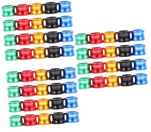 Sosoport 60stücke Fußringe Für Tauben Bunte Fußbänder Zur Identifikation Von Geflügel Für Zucht Und Training Leicht Und Platzsparend
