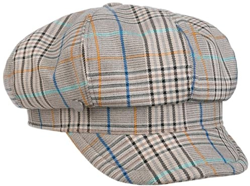 LIERYS Tarragona Ballonmütze Boxy 100% Baumwolle Made in Italy Damen Frühling Sommer grau One Size