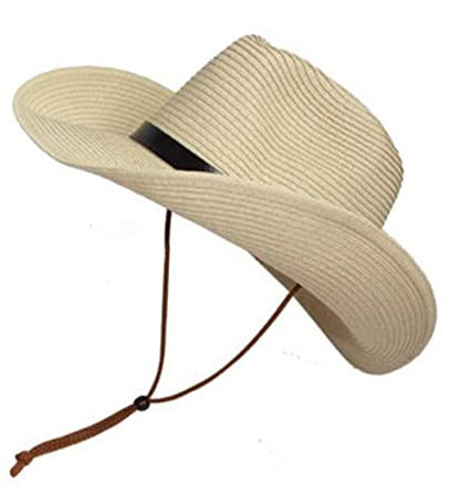 VALICLUD Herren Sonnenhut Mit Breiter Krempe Faltbarer Strohhut Atmungsaktives Material Für Sommer Für Strand Camping Und Gartenarbeit Leichter Und Tragbarer Hut