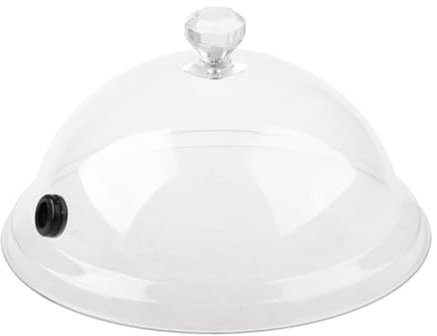 Räucher Cloche Dome Abdeckungen Deckel Räucherdeckel Räucherpistolen Kuppel Acryl Gemüseteller Abdeckungen 4 Größen Zur Auswahl