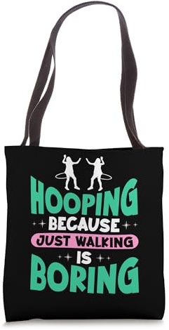 Hula Hoop Artist Hula Hooping Supplies Fitness Hula Hooper Tote Bag