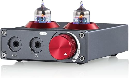 Tube Phono Preamplifier, Mini Vacuum Amplifier for Turntable, Home Stereo, PC, MP3, and TV - Retro Warm Sound for Enhanced Audio Quality