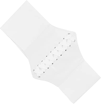 HUSHUI Korsettbälte All-Match Fashionabla Flexibla Midjetillbehör för Kostymfester Halloween Konstläder 1 st.