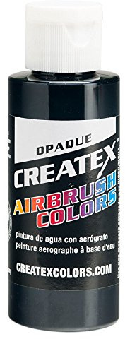 Createx Airbrush Colors opaque black 4 oz.