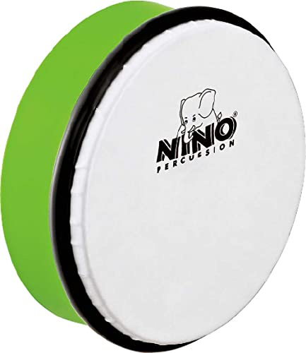 Nino Percussion NINO4GG - Tamburello in ABS, 15,2 cm (6), colore: Verde