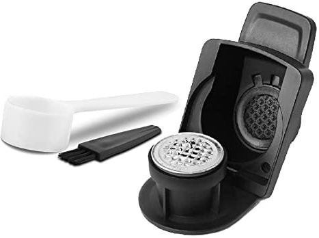 Capsule Converter for Nespresso Original Capsules, RECAFIMIL Reusable Coffee Pods Adapter for Espresso Capsule Coffee Capsule Converter Holder Compatible with Dolce Gusto Coffee Machines