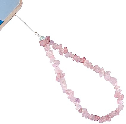 BEEFLYING Handy-Charm-Armband Handy Lanyard mit Perlen Damen Armband Handykette Geeignet Handy-Lanyards, Schlüsselanhänger, Schultaschen-Ornamente, Autoschlüsselanhänger und Andere Dekorationen