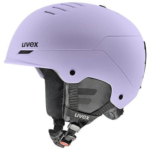 uvex Wanted - robuster, Leichter und stylischer Skihelm für Damen und Herren mit individueller Größenanpassung - cool Lavender matt - 58-61 cm